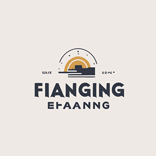 Shooting Range logo, Wordmark, vector, simple, flat, 2d, low detail, smooth, plain, minimal, Straight design, white background