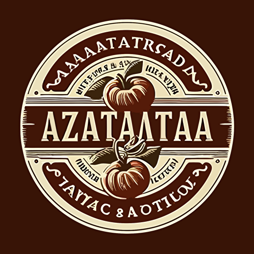 vector logo tomato company call Lavarazza