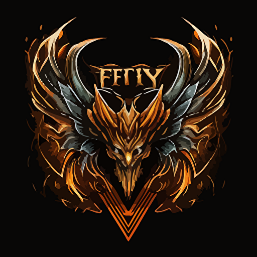 vector 2d fenix logo