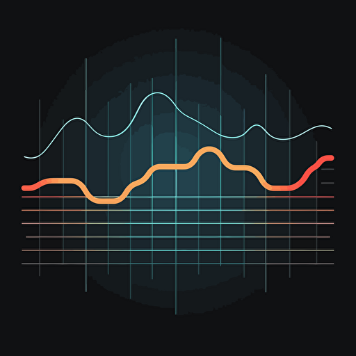 create a simple vector-style pictogram with sounds waveforms