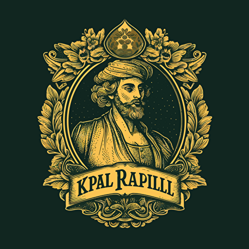 logo vector for clothes manufacturing company. The company name is RAPHAEL