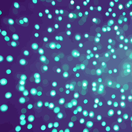 3d render glowing cells microscope bokeh canon 50 mm cinematic lighting volumetric light octane octane render redshift render