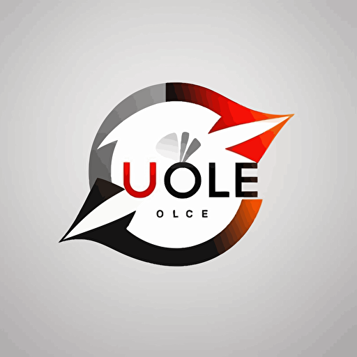 Design logo, text jole design, art, flat design, vector