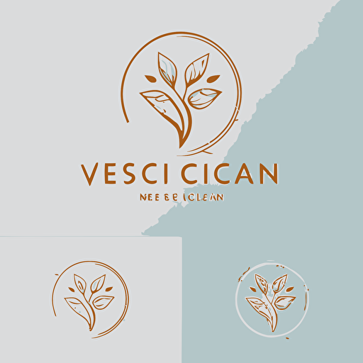 a clean and simple logo for medical company, vector