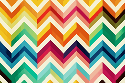 Missoni zig zag pattern in 8 soft colors, vector, fun, vivid