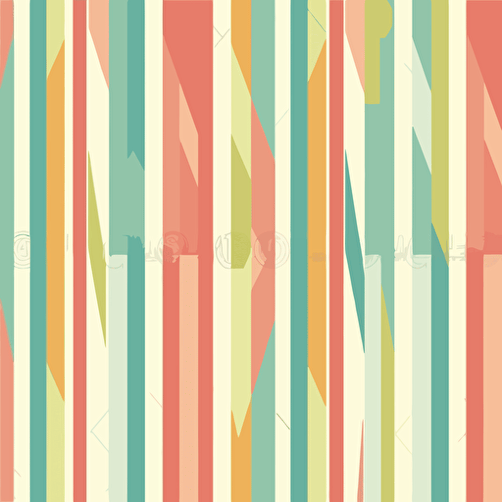 vector illustration of Repeat stripes pattern in spring colors