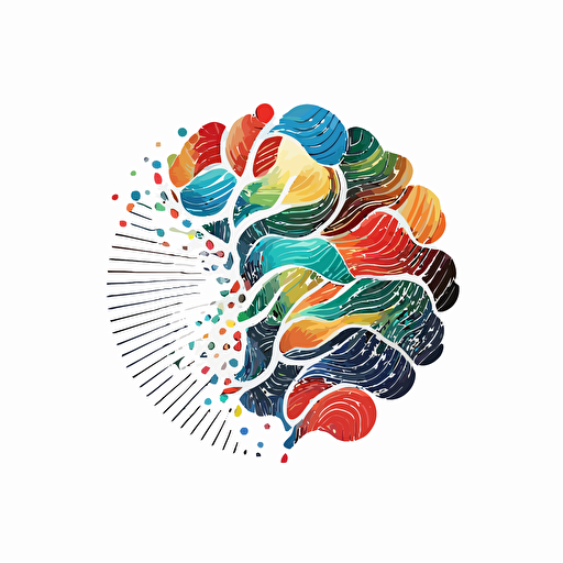 An abstract vector logo for a blog about Artificial Intelligence, Economics, Neuroscience and Society