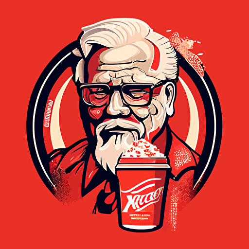 vector,kfc, streetwear