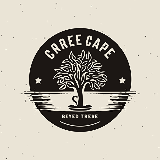 simple logo for a coffee roasters company vector style