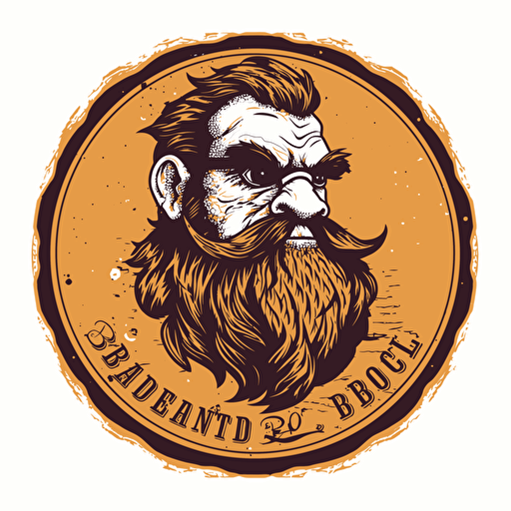 logo of a business that sells bearded dragons, vector art