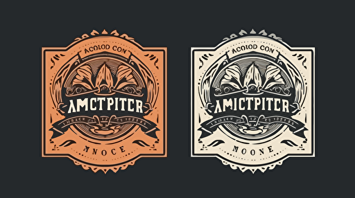 logo vector, antique company modern
