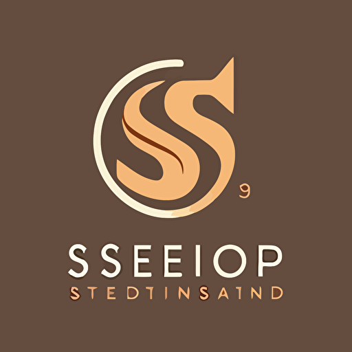 a simple vector logo for a company that specialises in training of sedation techniques for the dental industry. The company is called Sed8Solutions. The logo should incorporate the letter S, the number 8, and a representation of a molar tooth, all blended together.