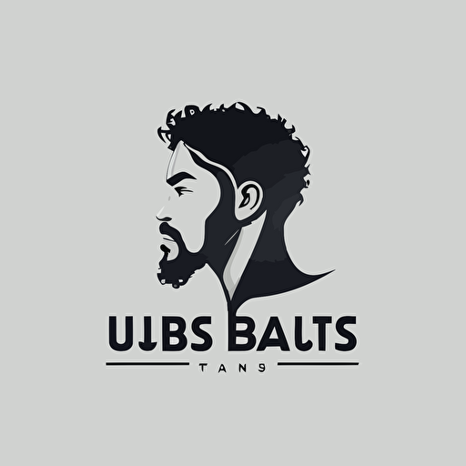 Jairus Beats, Logo design, simple, vector, minimalist, oversimplified, white background