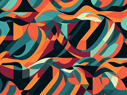 virgil vector colourful patterns modern sharp 2 tone