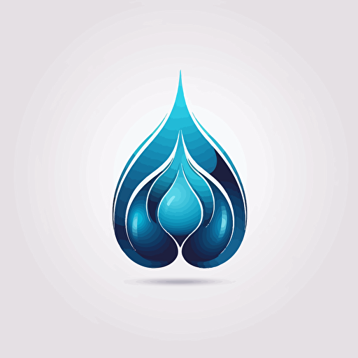 Plumping business Logo, vector, drop of water