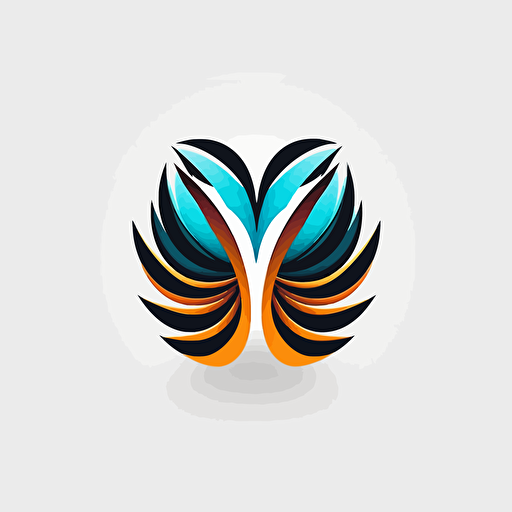 circular emblem, starburst, logo, vector, abstract seed, futuristic