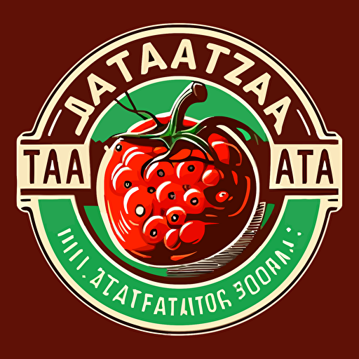 vector logo tomato company call Lavarazza