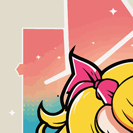 vector art manga star Kawaii