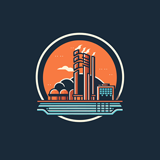 a simple vector logo design for a engineering reuni