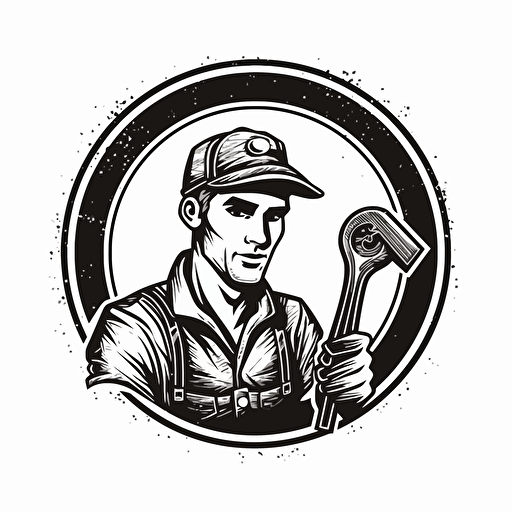 mechanic logo vector car detaling