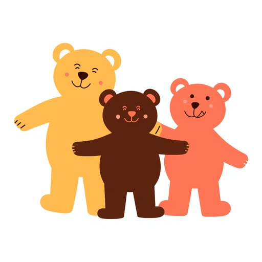 a family of bears