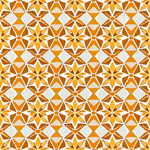 Arabic mosaic pattern simple pattern symmetrical simple vector style