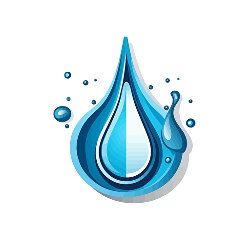 plumbing business Logo, vector, drop of water