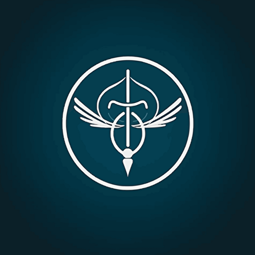 simple vector logo for laparoscopic surgery