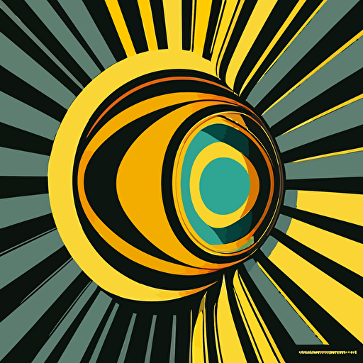 Logo of a lemon inside a circle, vector, lineal, 2d, simple:: jack kirby::1