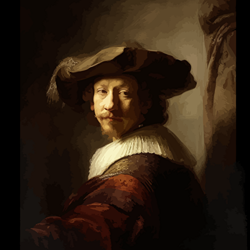 classical painting of a vector w8, rembrandt, divinci, baroque, masterpiece painting, high end art, colors, masterpiece painting