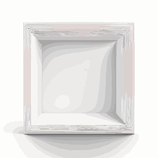 white background, flat vector, minimalistic, L U E form edge of a square