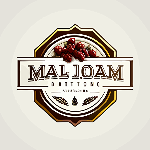 logo design for Jam production company, white background, modern design, high details, vector