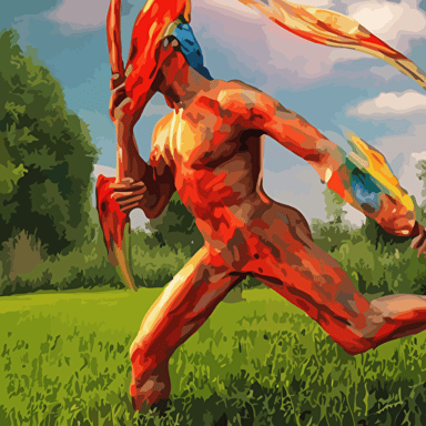 hyper realistic photograph spartan peaceful garden photo realistic realistic photograph 3d render blender detailed bright vibrant dynamic spirited vivid lively energetic colorful joyful romantic expressive bright rich kaleidoscopic psychedelic saturated ecstatic brash exciting passionate hot