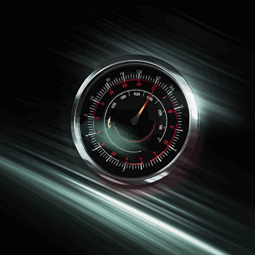 vector image of a speed