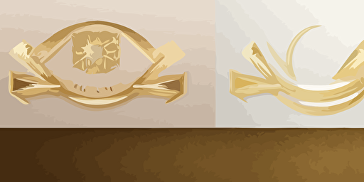 luxury simple logo, vector image