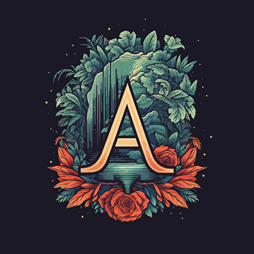 design a logo with an A and R. Vector file