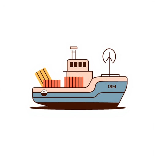 a container boat