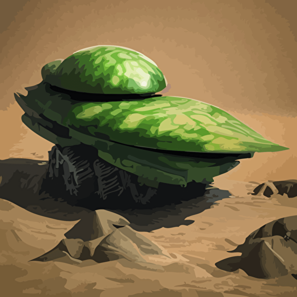 highly detailed sci fi watermelon military vehicle photorealistic concept 3d digital art rendered highly octane render style hiromasa ogura gost shell epic dimensional light