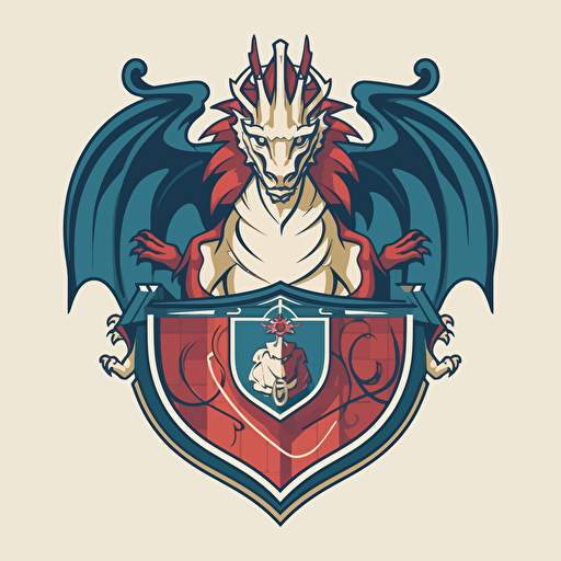 flat vector art, coat of arms in a dragon age style, isolated, ultra minimalistic,