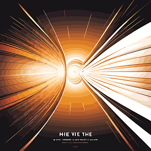 what the universe looks like when you aree moving at the speed of light, vector, line, white background