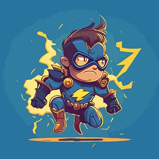 Simple vector electric hero small