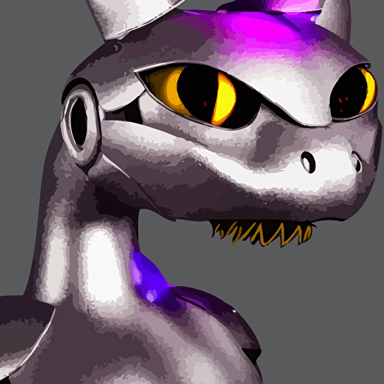 high quality close headshot cute beautiful stunning robot anthropomorphic female dragon metal cat ears sleek silver metal armor purple flesh glowing led eyes facing camera high quality maw open eat dragon food open maw detailed soft sharp teeth soft lulling tongue highly detailed digital art furry art anthro art sci fi warframe art destiny art high quality 3d realistic dragon mawshot maw art furry mawshot macro art dragon art furaffinity deviantart