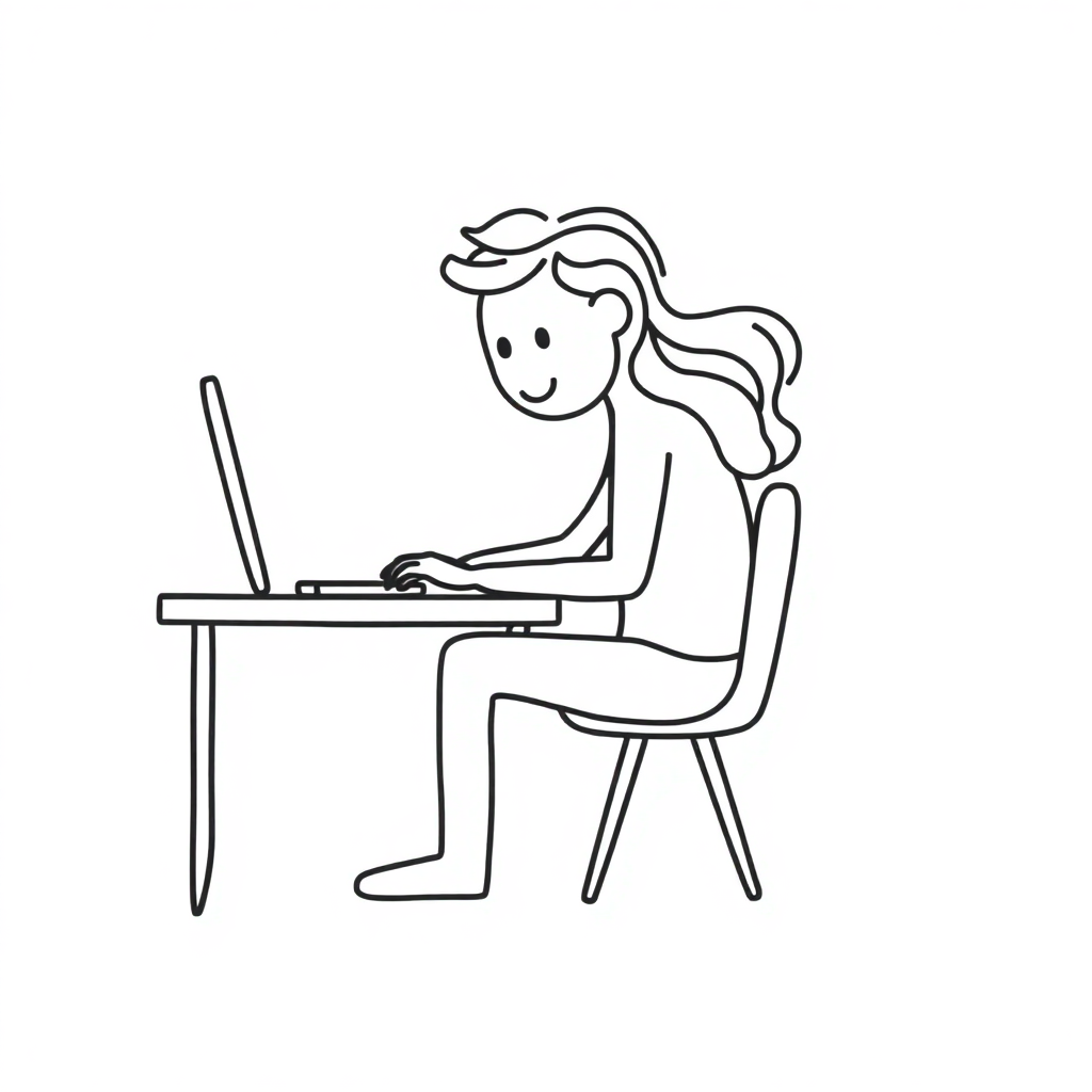 a person working on a 