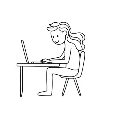 a person working on a 