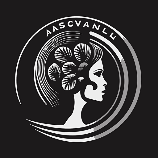 Logo ,LogoArchive, B&W, CULTURAL, vector, simple, intercultural, from the 1960s themes, modern