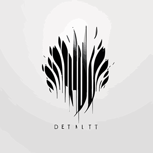 IT logo, simple, vector style, simple shapes, grow up, groove up it, delicate, modern, solid white background