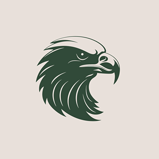 vector logo minimalist for a golf company using an eagle
