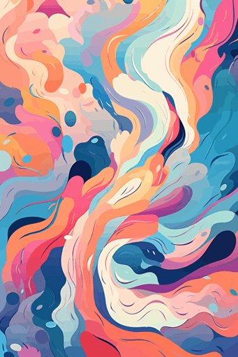 abstract background vector art of a mental energy, soft palette and contrast