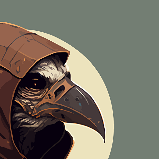 aarakocra monk vector art