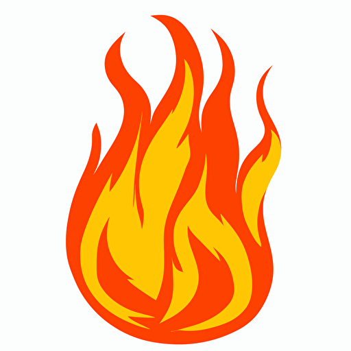 cartoon, flames, svg, vector